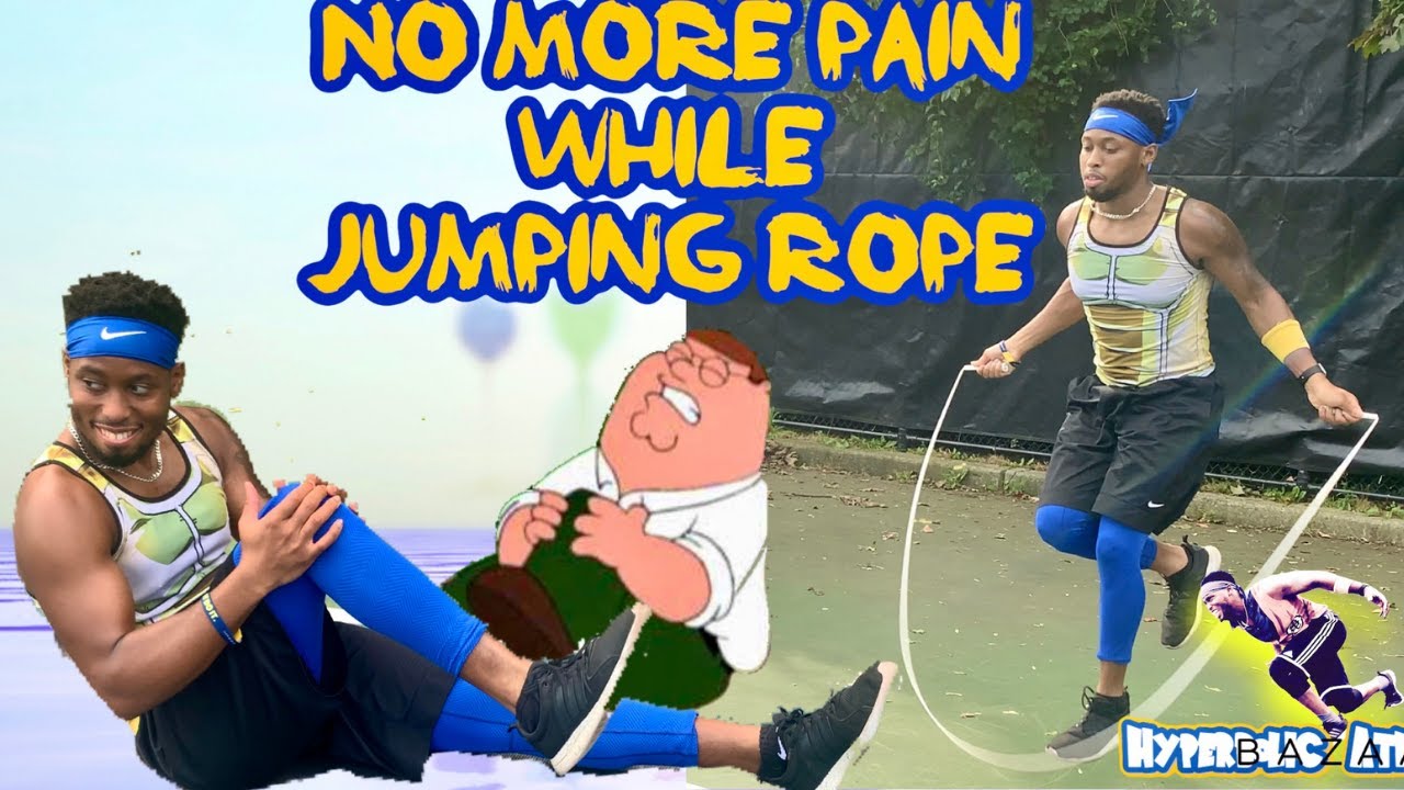 No Knee Pain while Jumping Rope