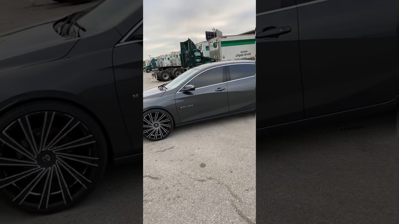 2018 Chevy Malibu LT on 22 inch Massiv Rims