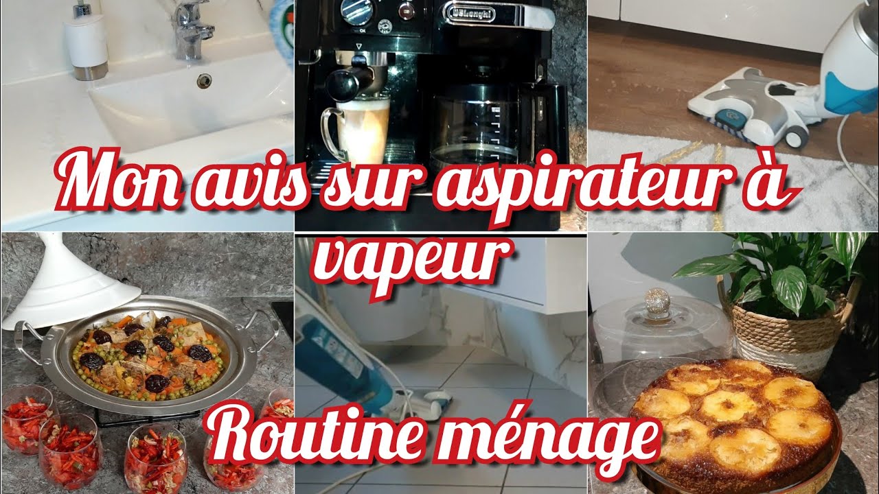 يوم كامل معي  فطور تنظيف طبخ،رأيي في  aspirateur à vapeur rowenta ,كيكة رائعة لفصل الشتاء
