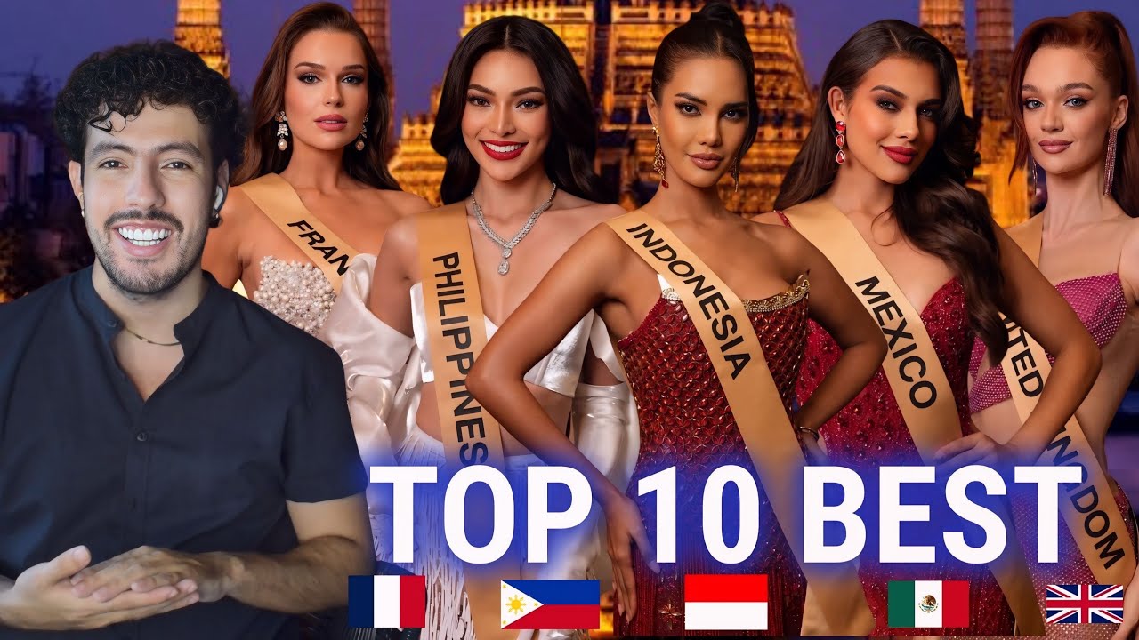 Miss Grand International 2025  TOP 10 BEST SASHING CEREMONY 👑