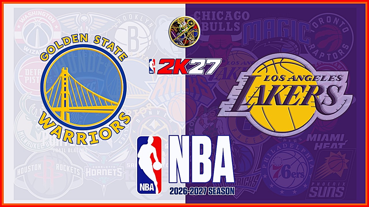 Golden State WARRIORS  vs  Los Angeles LAKERS  |  SEP 18, 2026  |  NBA 2K27  Simulation  |