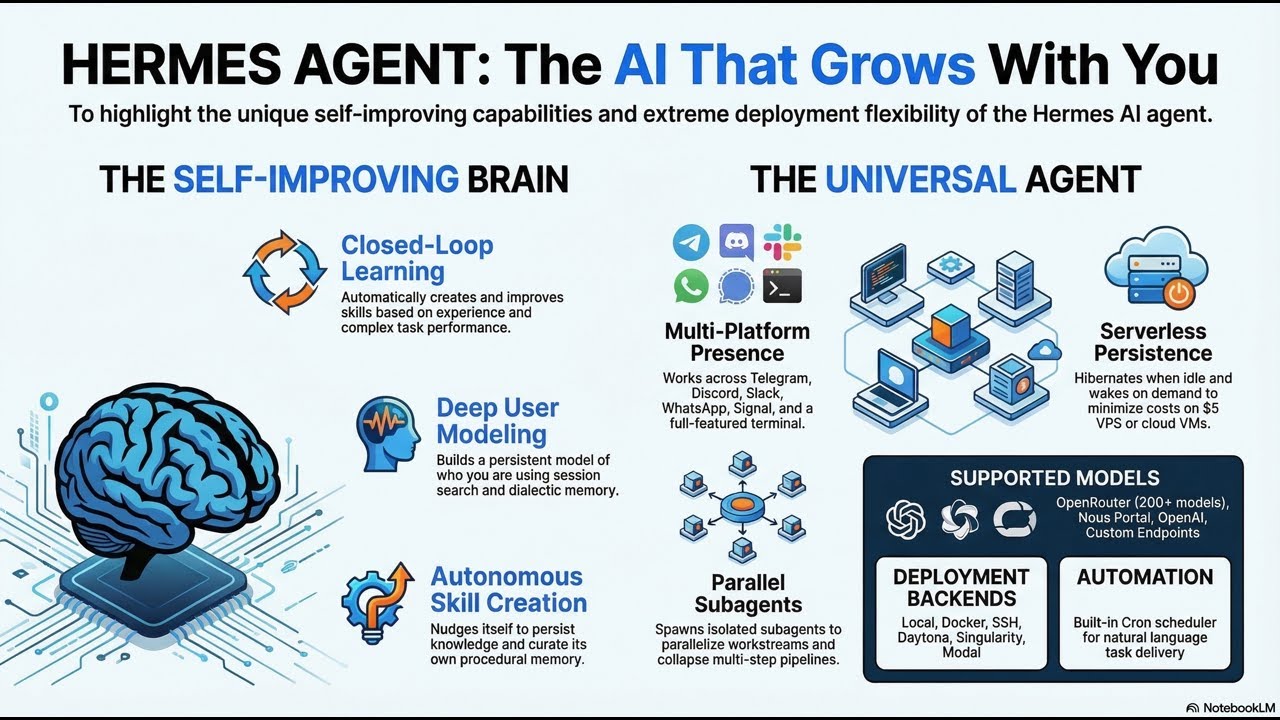 Meet the AI Agent That Grows With You Hermes Agent by Nous Research