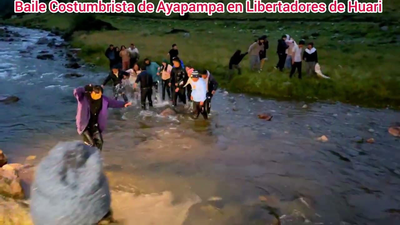 Gran Fiesta Costumbrista de Ayapampa en Libertadores de Huari 