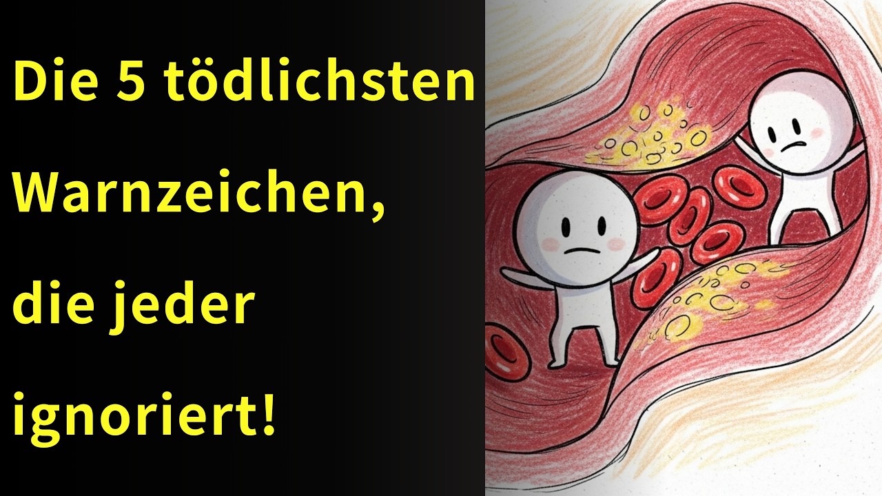 5 sichtbare Warnsignale für verstopfte Arterien (Arteriosklerose-Symptome)