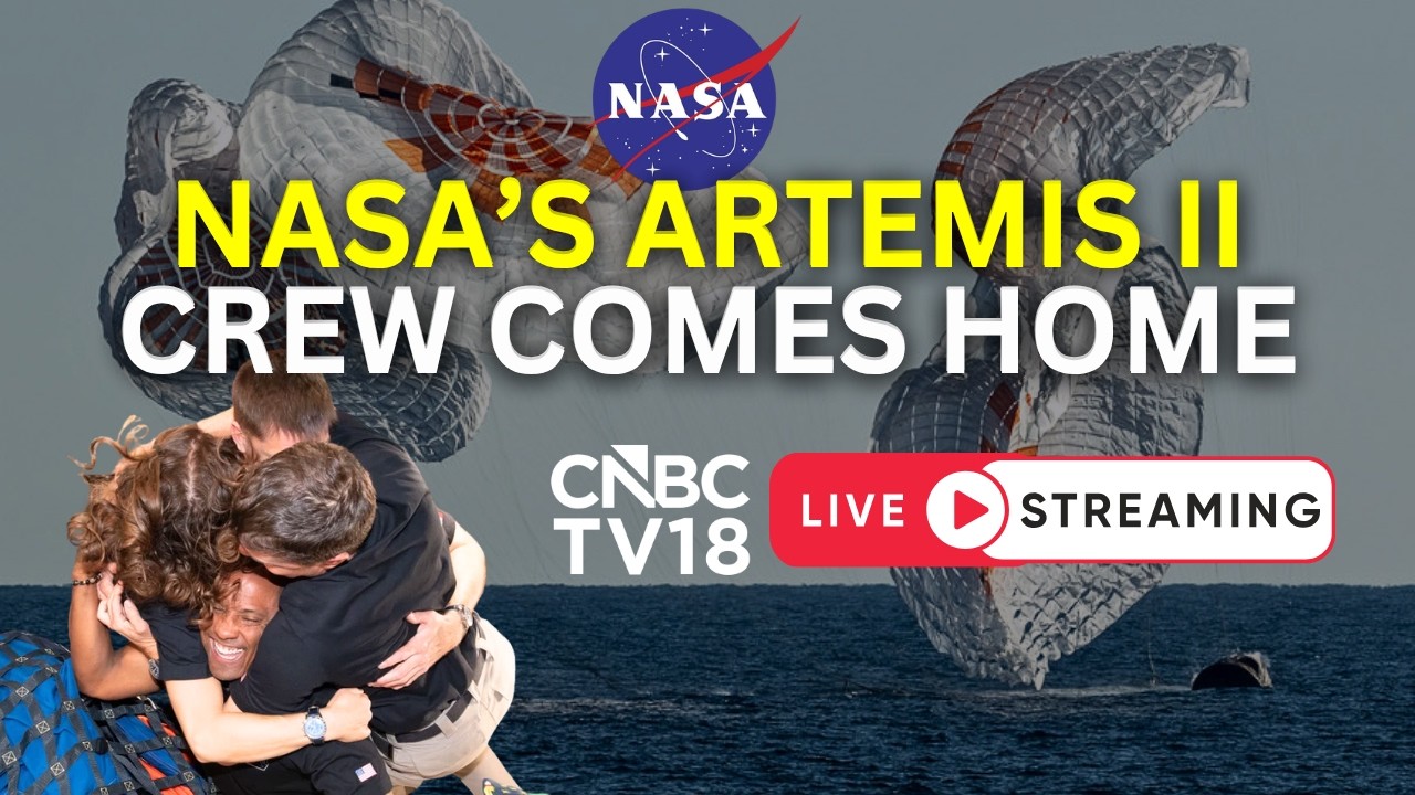 🔴LIVE: Artemis II Enters Final Stage of Moon Mission | NASA Artemis II Crew Splash Down LIVE | N18G