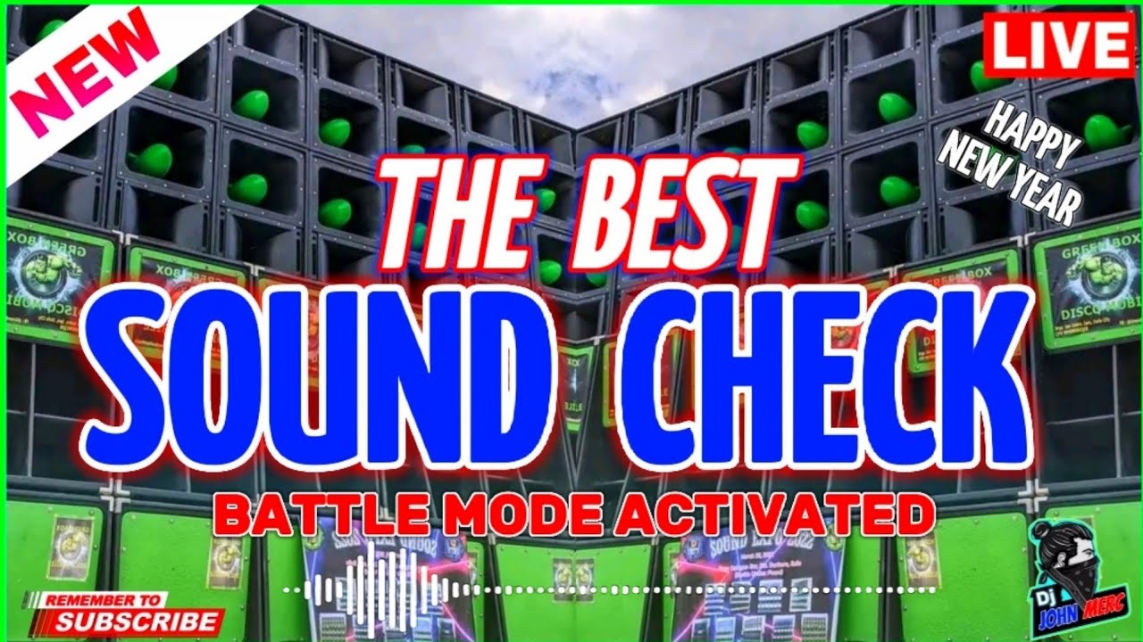 NEW YEAR 2023 | THE BEST SOUND CHECK MIX | BATTLE MODE ACTIVATED