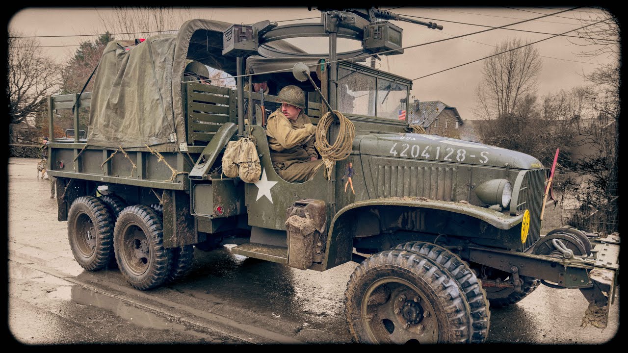 Manhay - Grandmenil 2023 Battle Of The Buldge. 4K