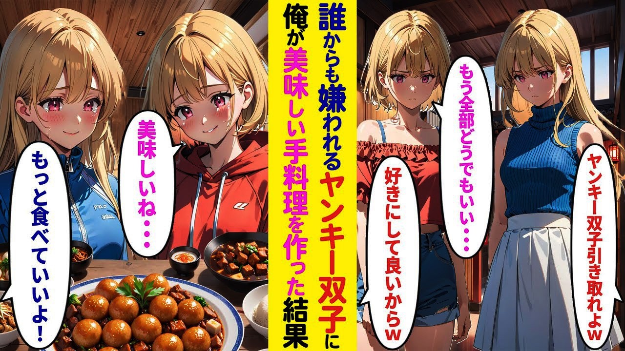 【漫画】廃業寸前の町中華を営む俺に親戚が金髪の双子を預けてきた「好きにしていい」→自慢の料理を出したら思わぬ展開に…