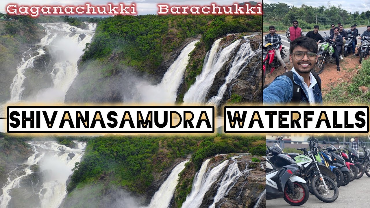 Shivanasamudra Waterfalls|Hostel Boys Road Trip|Fun, Comedy Vlog with Boys |@Exploring_by_Shivu|💛❤️|