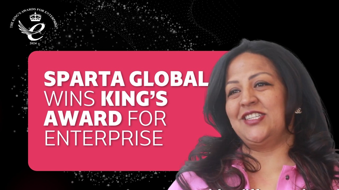 Sparta Global wins a King's Award for Enterprise