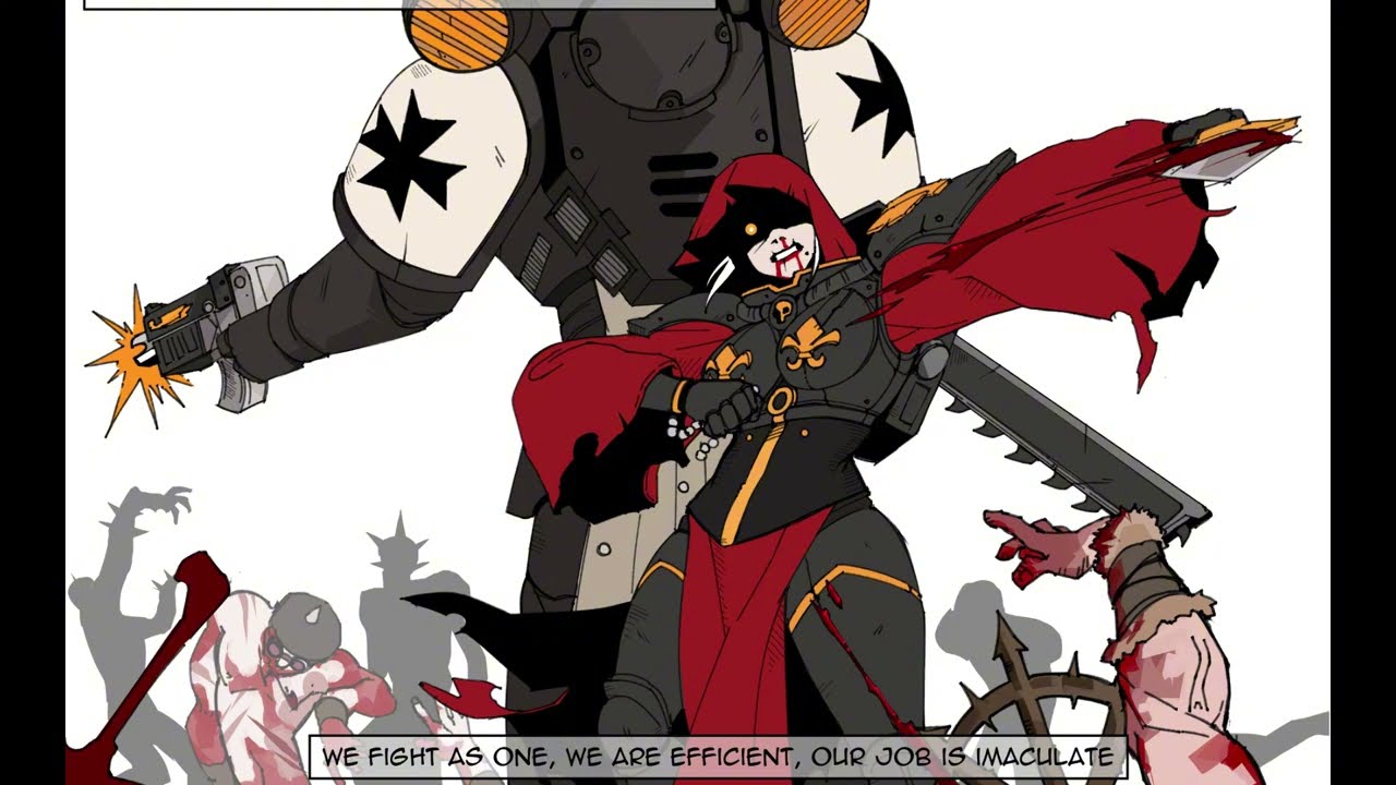 Sister Milcah's Confession - Dorotero Warhammer 40k OC Comic Dub