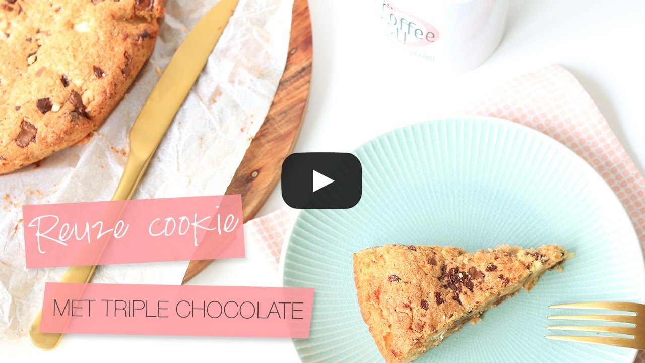 REUZE TRIPLE CHOCOLATE CHIP COOKIE | CHICKSLOVEFOOD