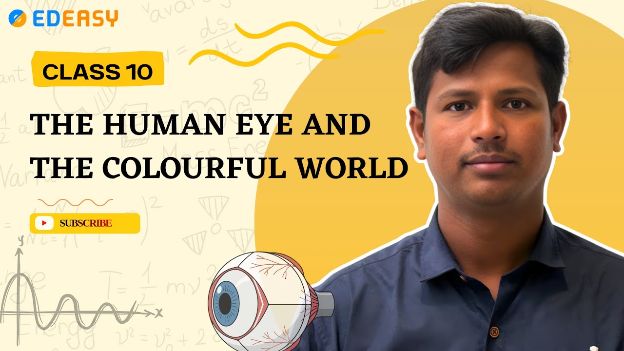 CBSE 10th Physics  (THE HUMAN EYE AND THE COLOURFUL WORLD)