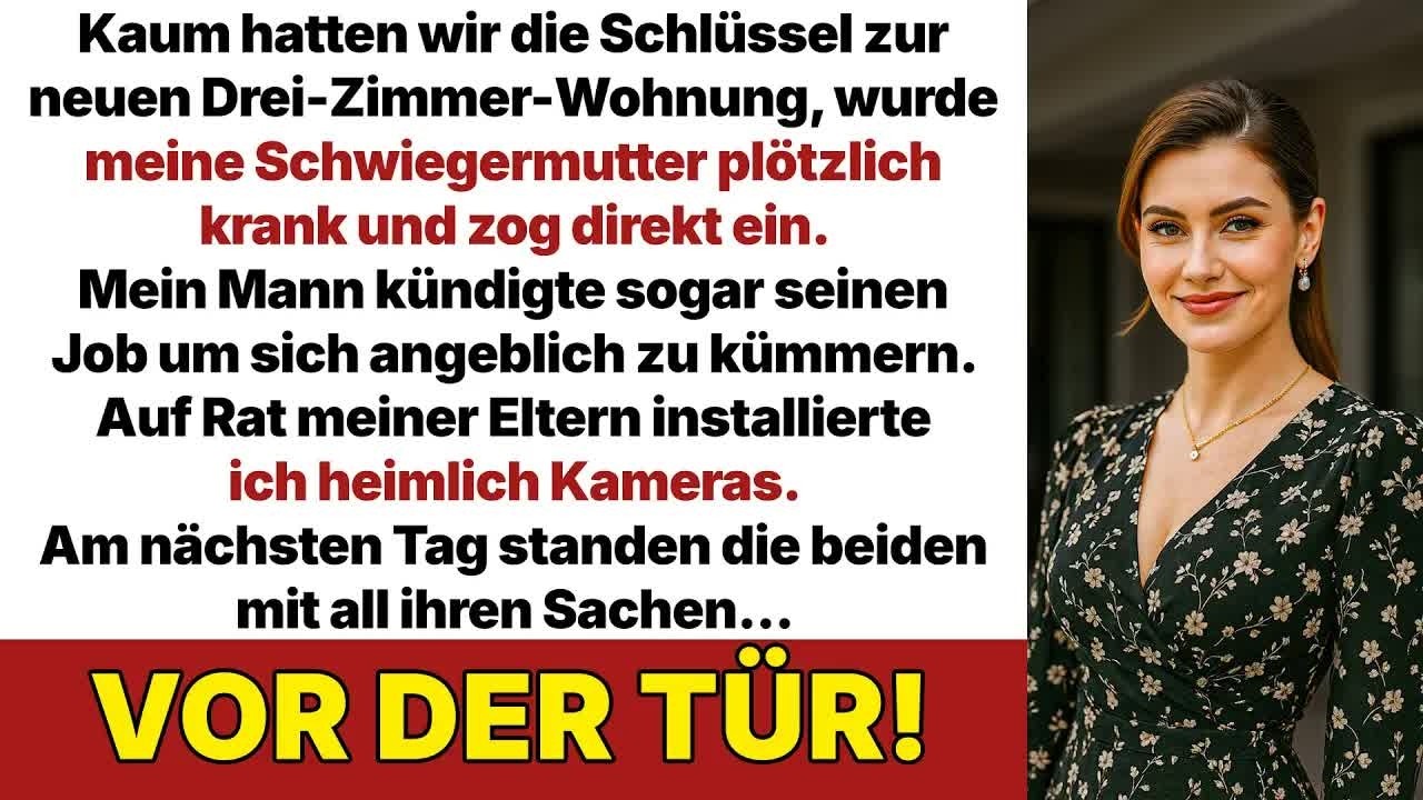 Meine Schwiegermutter wurde krank und zog ein  Mein Mann kündigte für sie   baute ich Kameras