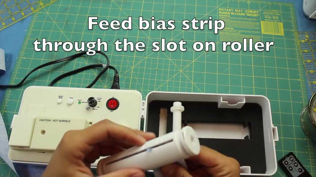 Simplicity Bias Tape Maker Machine & Tutorial- Baby Burp Cloth
