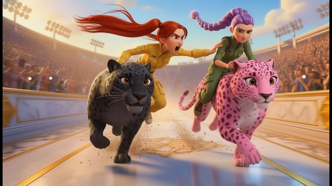 RUMI Gets Leopard Racing Championship - KPOP Demon Hunters