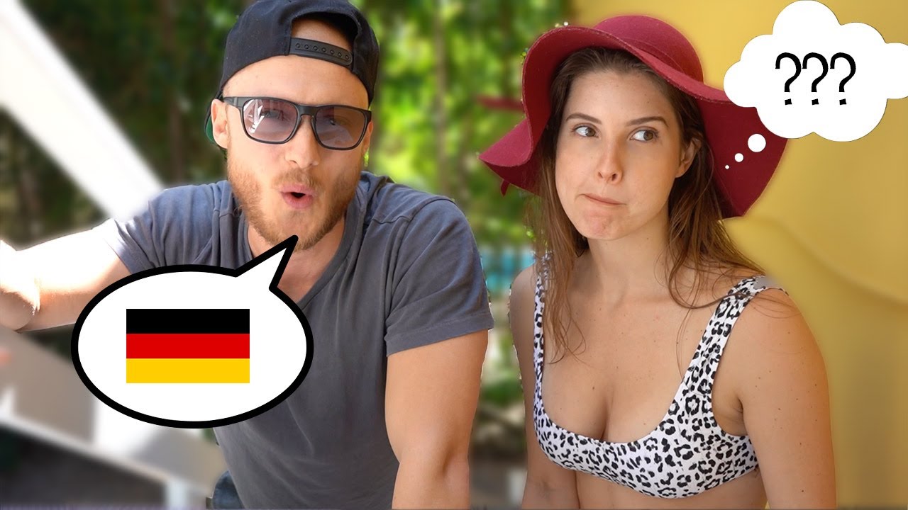 I ONLY SPEAK GERMAN TO MY AMERICAN GIRLFRIEND *24H CHALLENGE*