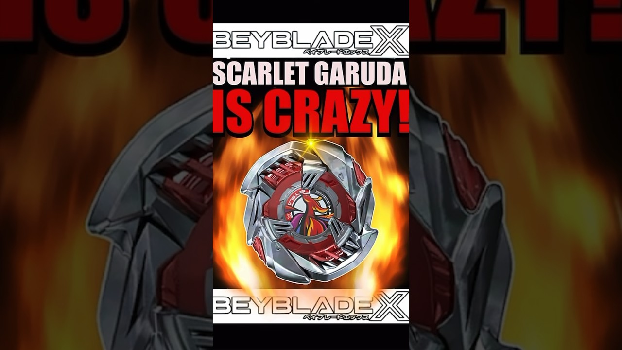 SCARLET GARUDA IS CRAZY BEYBLADE X HASBRO NEWS #beybladex #beyblades #beyblade