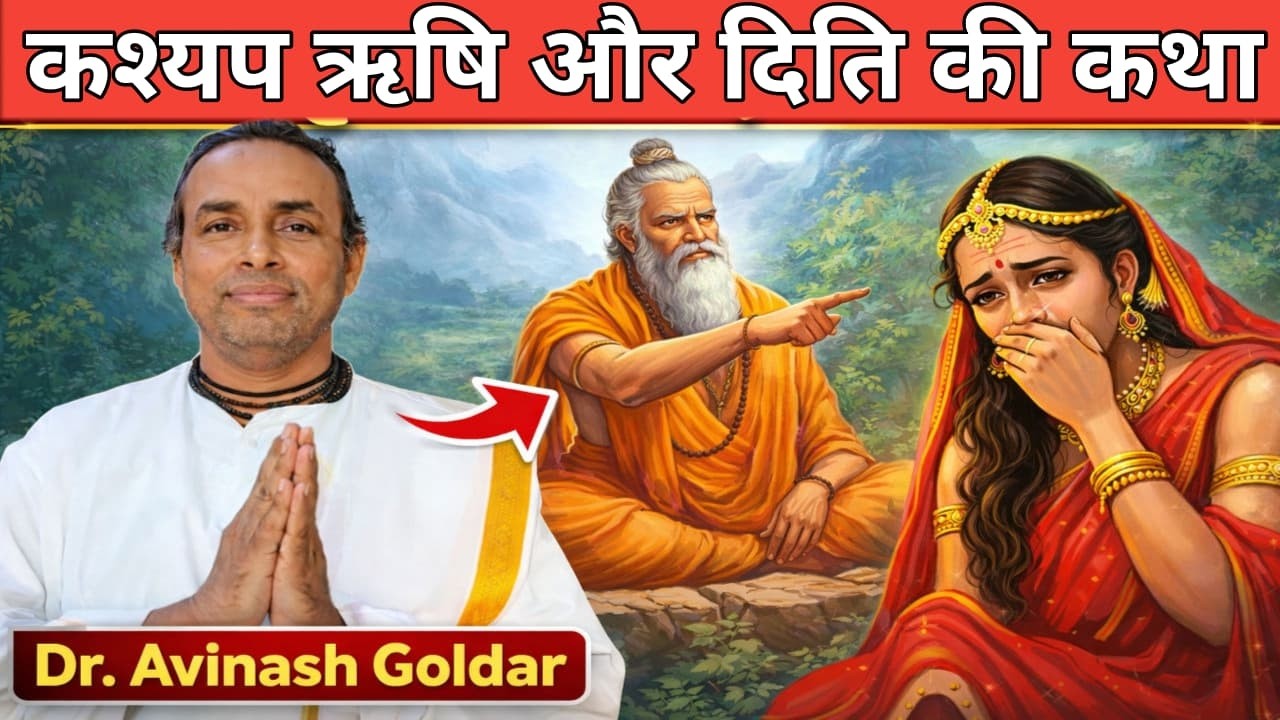 कश्यप ऋषि और दिति की कथा | रहस्यमयी पौराणिक कथा | Dr. Avinash Goldar