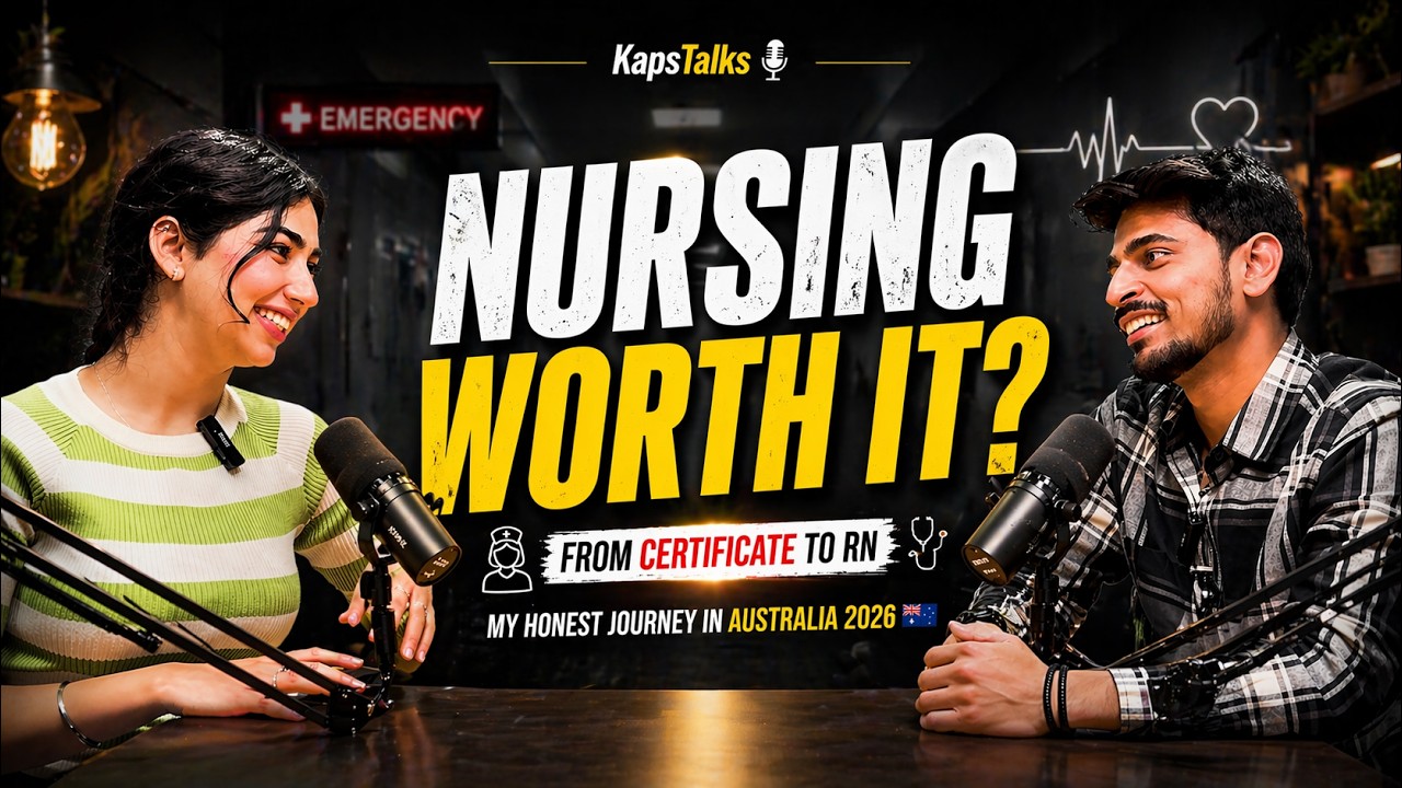 “From Certificate to RN: My Honest Nursing Path in Australia 2026 🇦🇺”