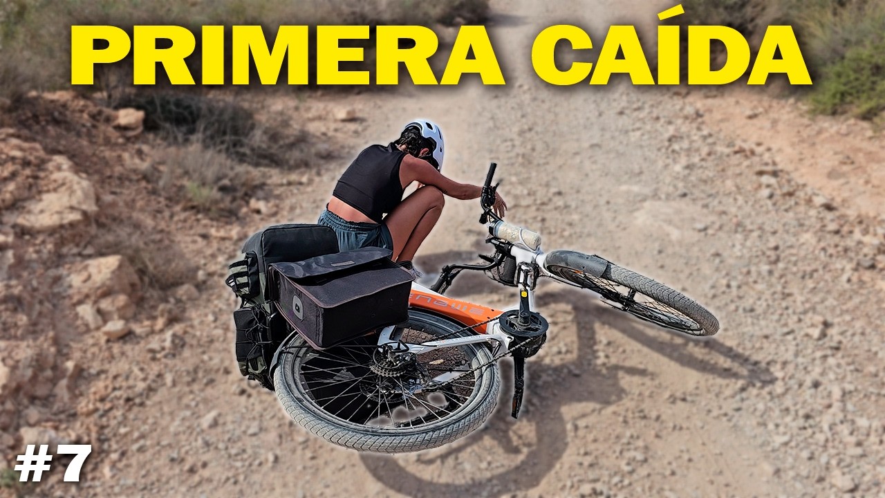 Caída, larga subida y ¿llegada a Andalucía? - Día 7 - Vuelta a España en bicicleta eléctrica
