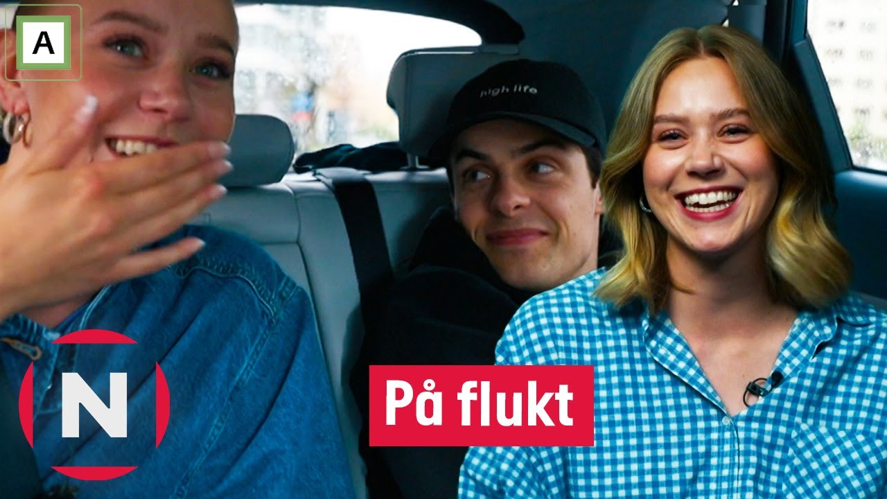 "Skam"-skuespillerparet Herman Tømmeraas og Josefine Frida rømmer fra politiet | Jaget | TVNorge