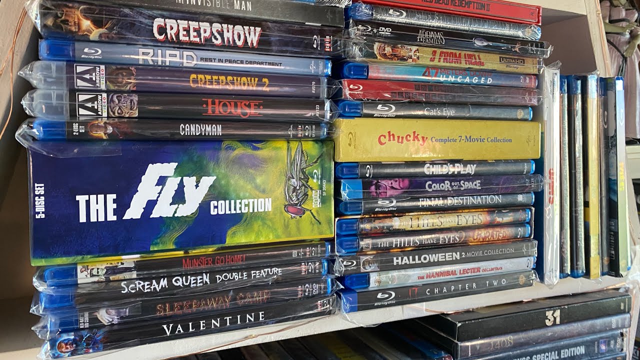 MY ENTIRE HORROR MOVIE COLLECTION