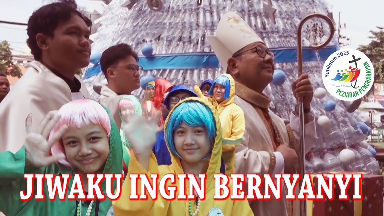 JIWAKU INGIN BERNYANYI  |  Misa Penutupan Tahun YUBELIUM  |   Kevikepan Surabaya Utara #cmprompang
