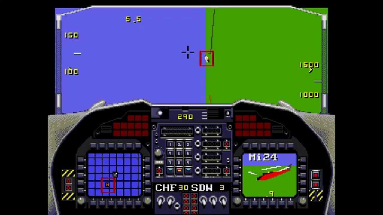 F-22 Interceptor ... (Sega Genesis) 60fps Gameplay
