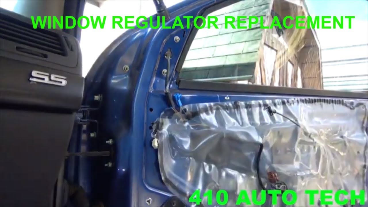 WINDOW MOTOR REGULATOR REPLACEMENT - 06 to 10 COBALT