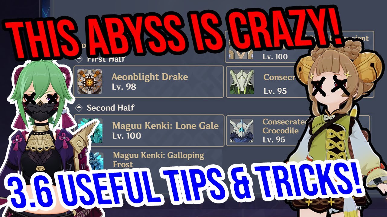 3.6 Abyss 12 is ACTUALLY CRAZY! 4★ Team, Tips, & Speedrun! Genshin Impact