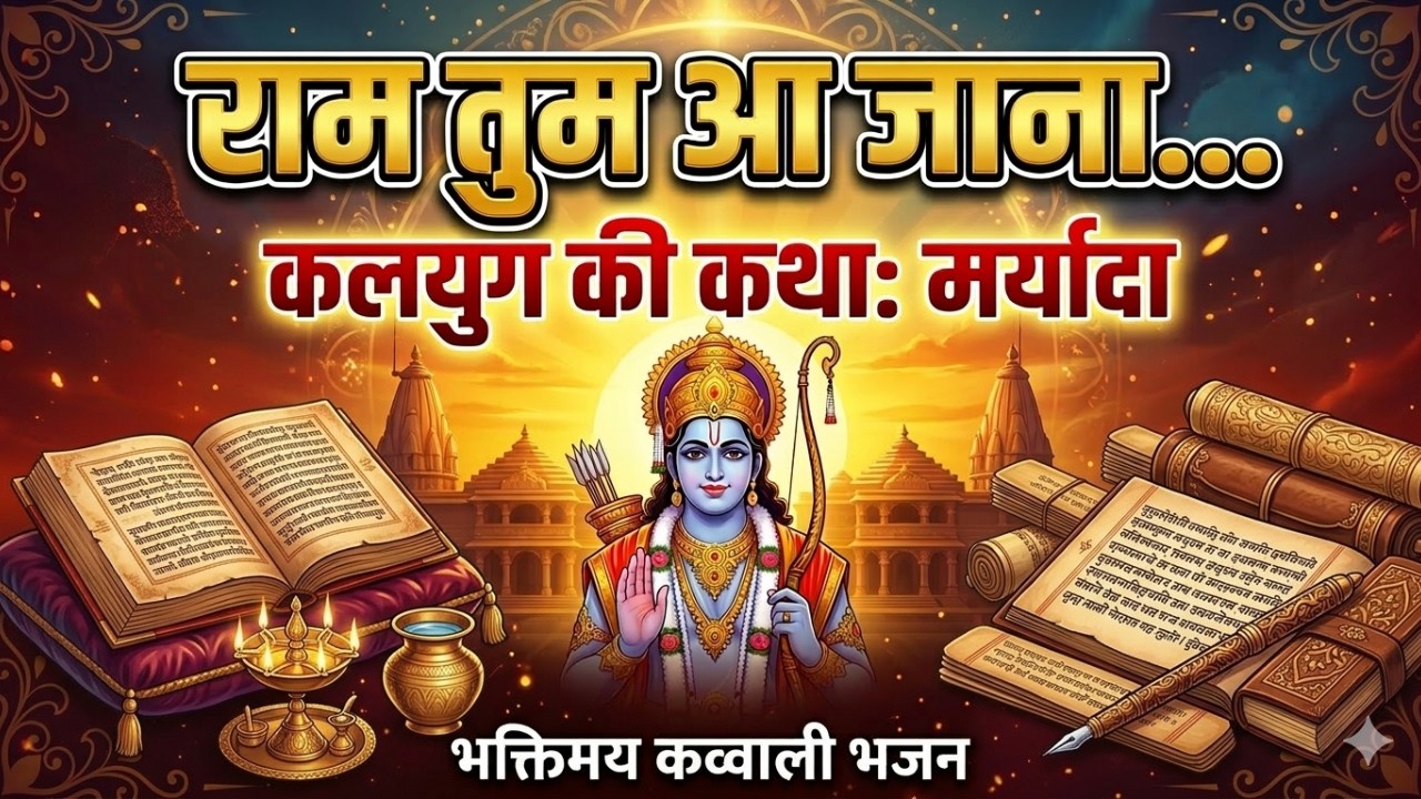 राम तुम आ जाना - मर्यादा सिखा जाना | Ram Tum Aa Jana | New Ram Bhajan 2026