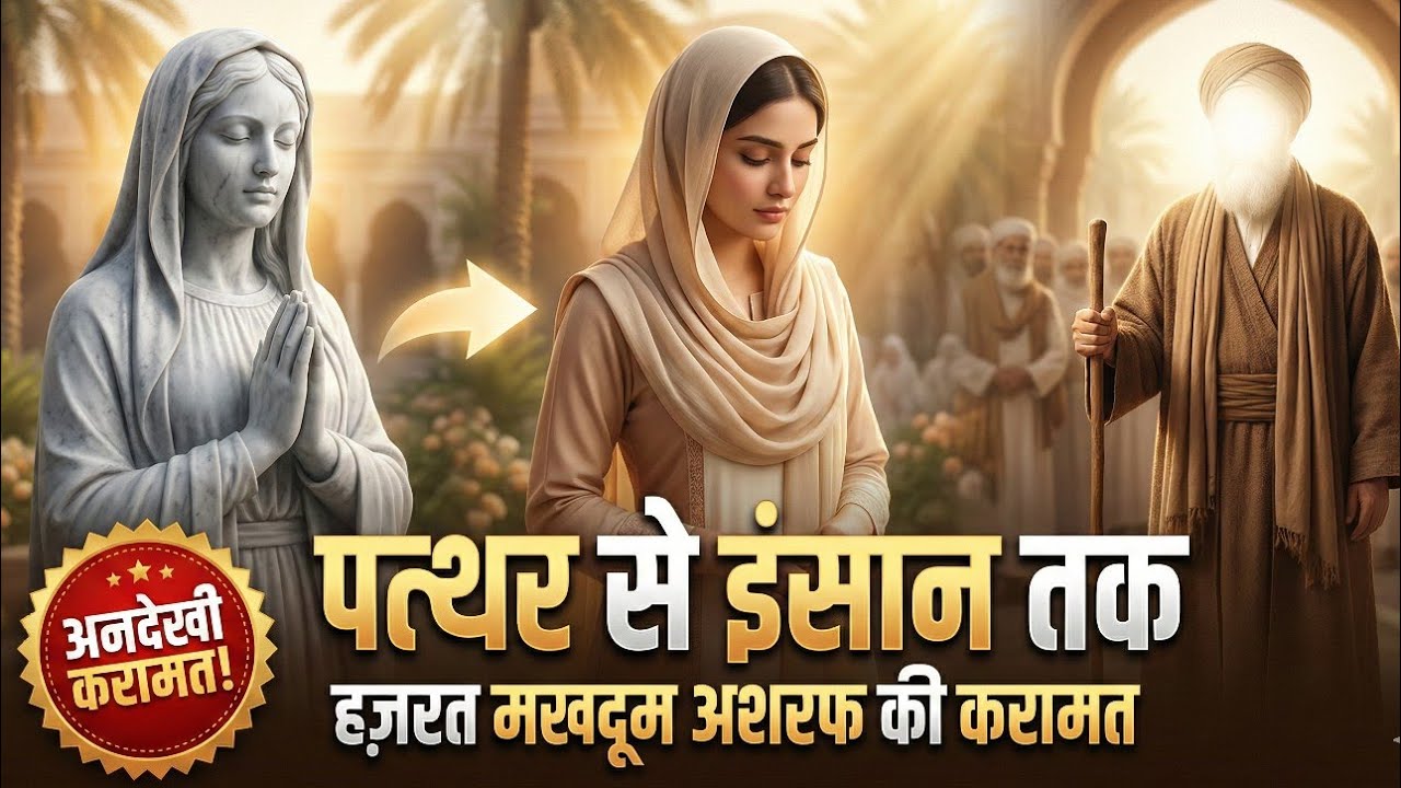 पत्थर से इंसान तक | हज़रत मखदूम अशरफ की करामत |karamat Hazrat Makhdoom Ashraf | kichhouchha 