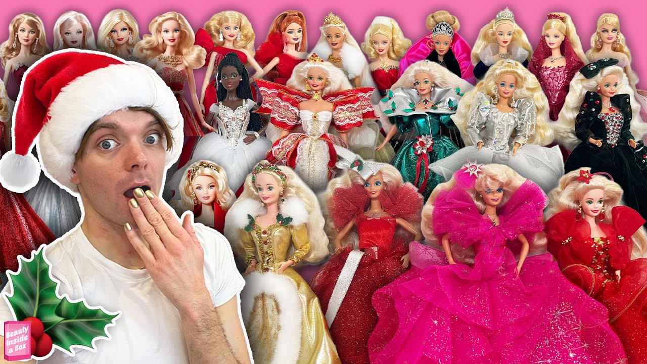 EVERY Holiday Barbie! (1988 to 2024)