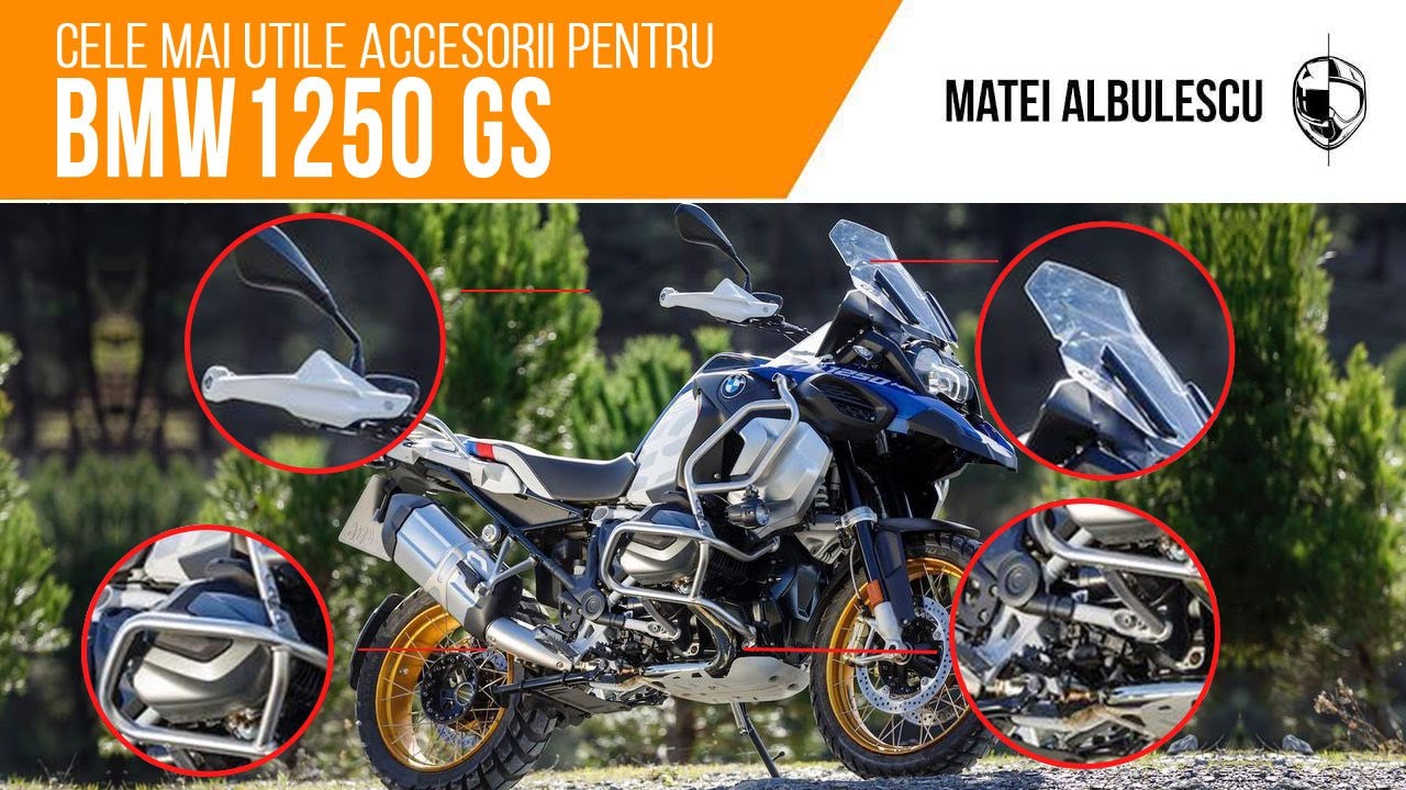 Cele mai utile accesorii pentru BMW R1250 GS