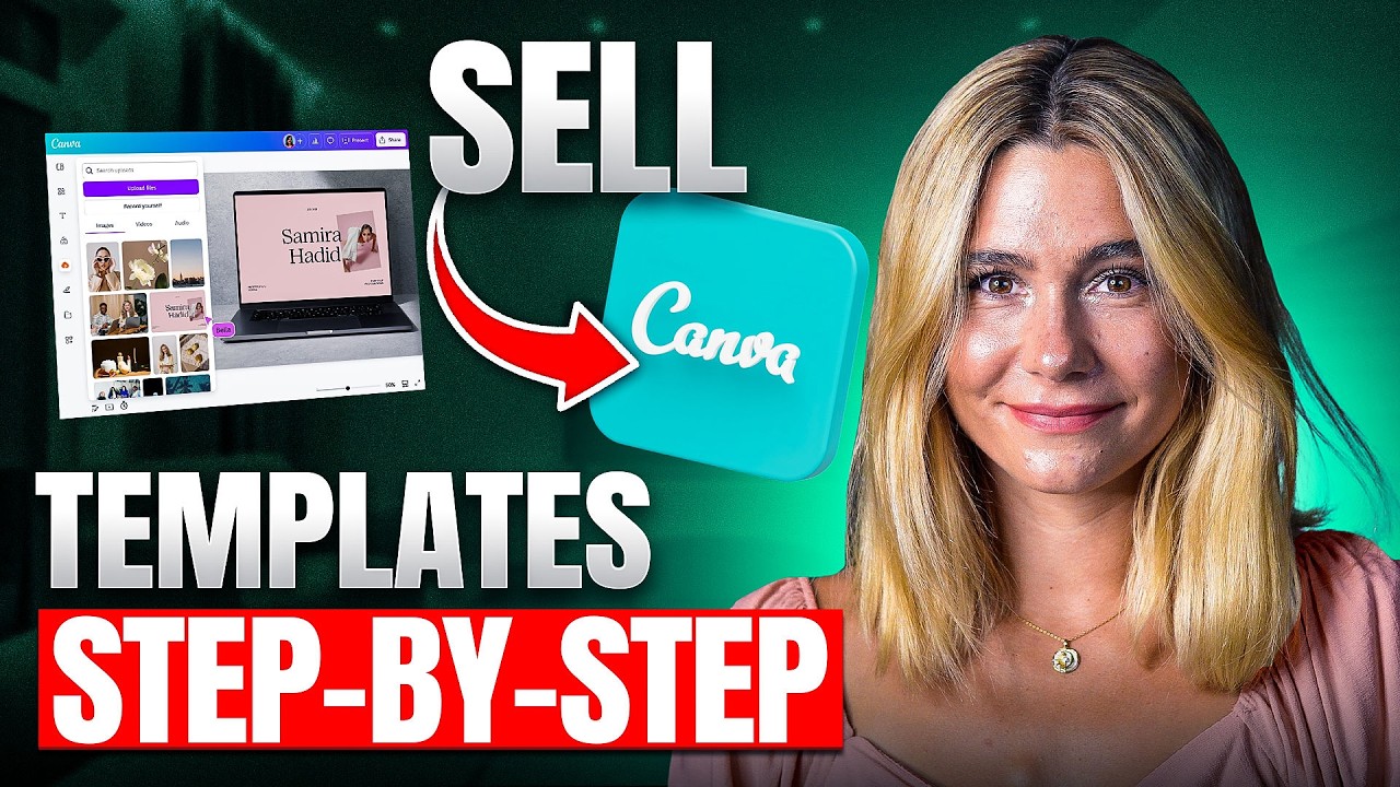 Canva Tutorial: How to Sell Templates for Extra Income