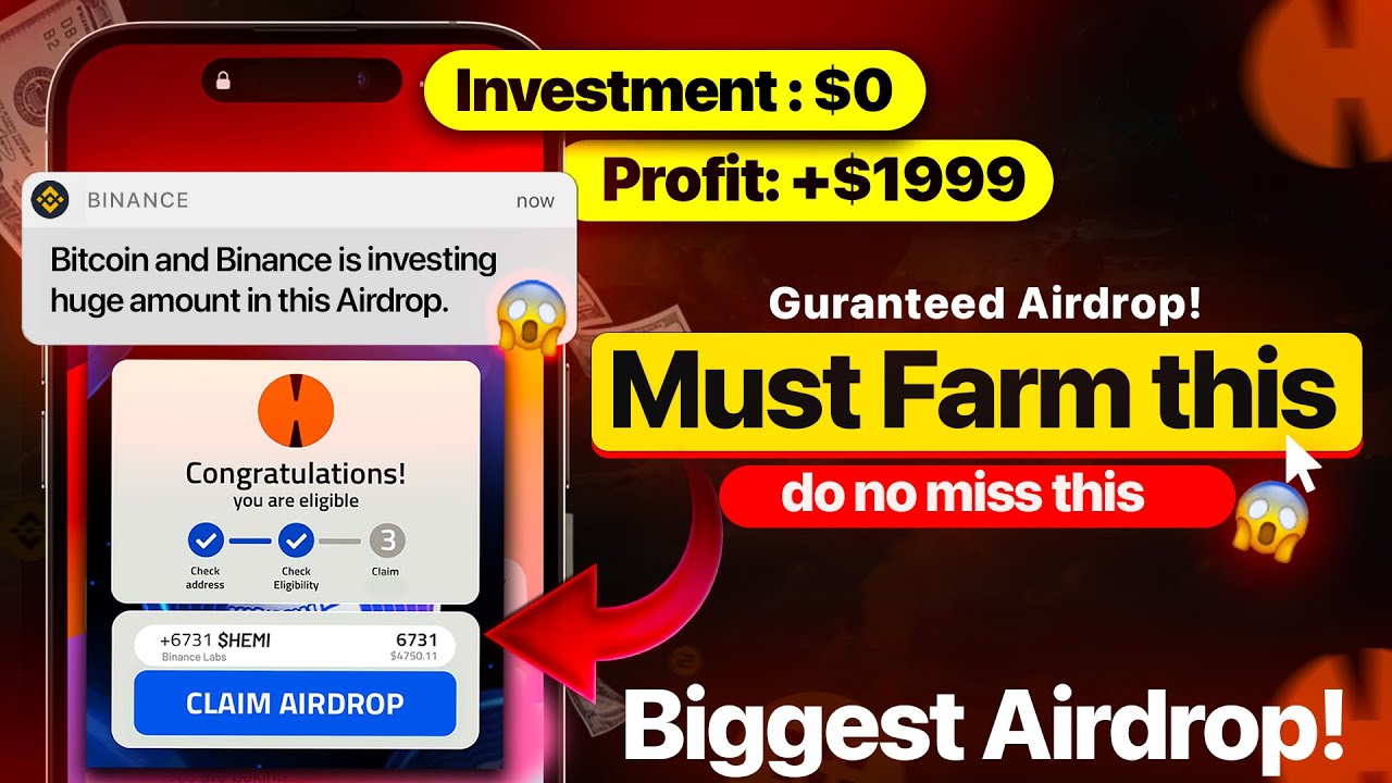 FARM THIS BITCOIN & ETHEREUM BASED CRYPTO AIRDROP | Investment 0$ - Hemi Network Airdrop Guide