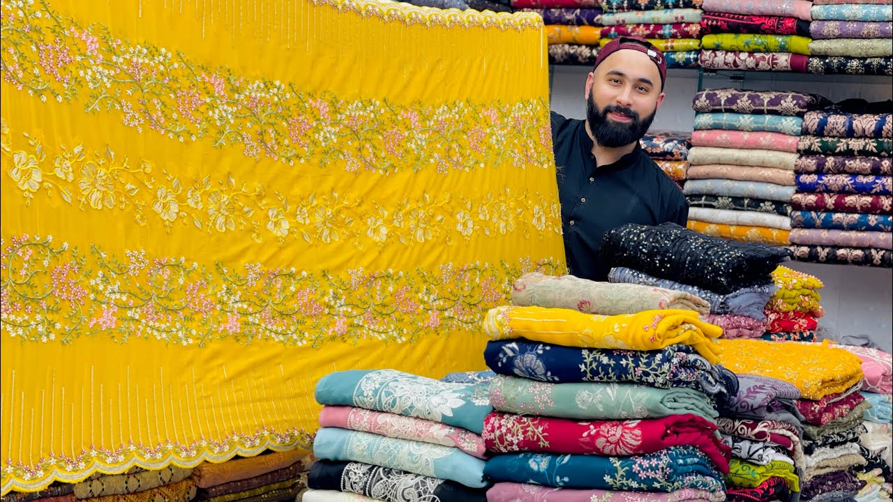 Bareeze King 👑 Replica New Designs❤️With Chiffon Arrivals | Net Cutdana🥳Work**Printed Silk Suits**