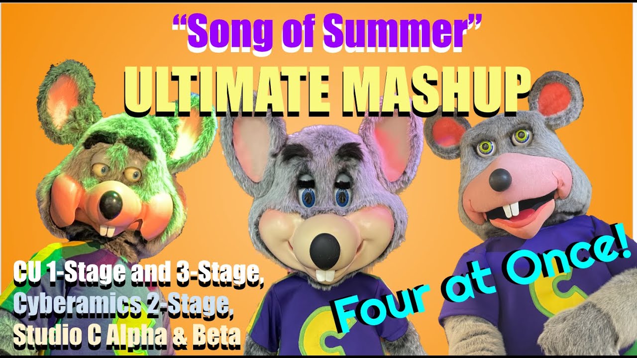 Chuck E Cheese Animatronics ULTIMATE Mashup Compilation - Song of Summer #animatronics #chuckecheese