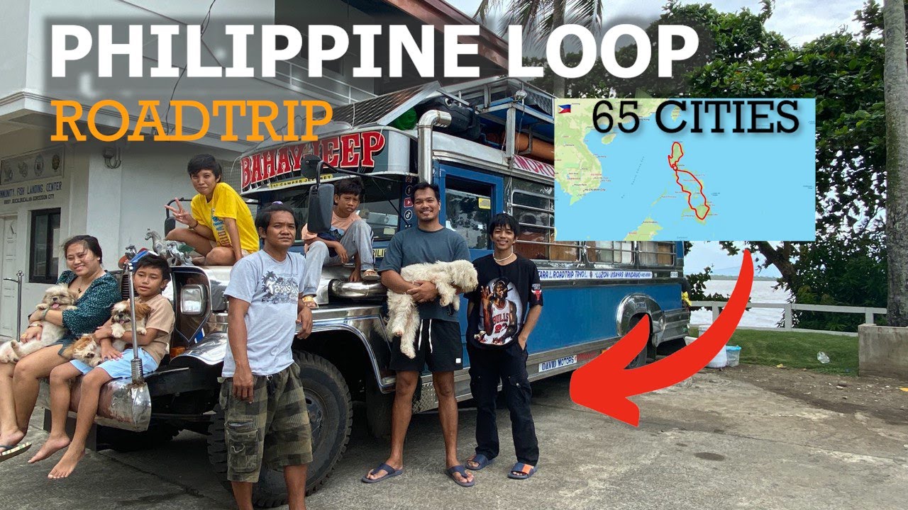 WE WORK WHILE WE TRAVEL | JEEPNEY HOUSE PH LOOP | Malinao, Albay