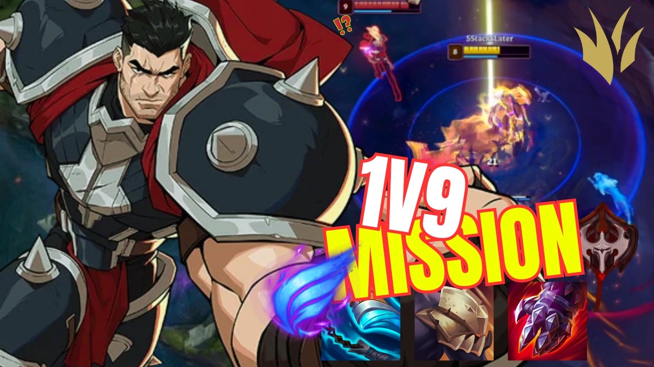 Mon plus gros 1V9 avec DARIUS JUNGLE ?! 50k DMG !!!