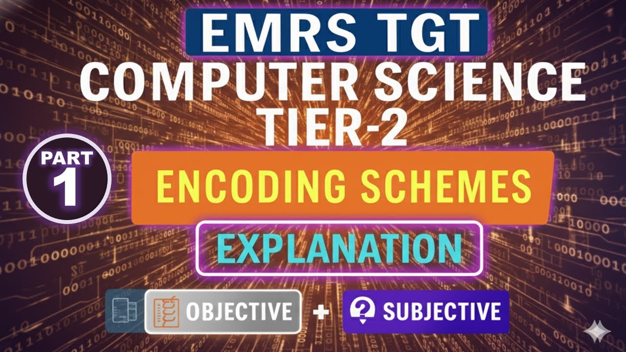 EMRS TGT Computer Science Tier 2 1️⃣ #emrs #emrstier2 #emrsphase2