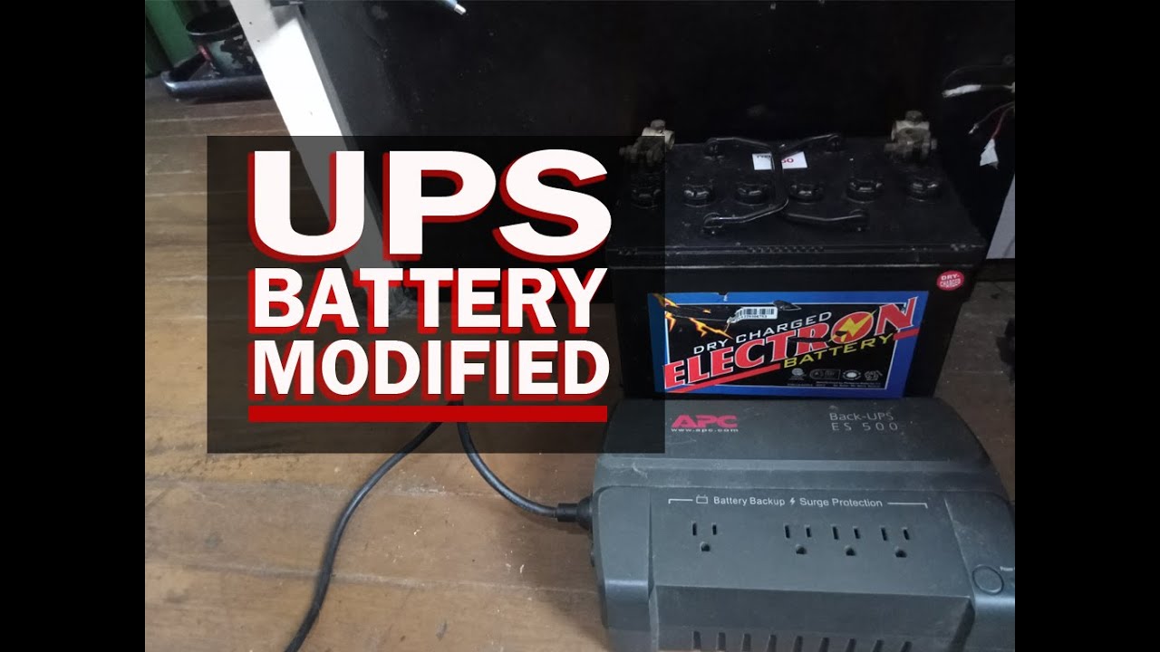 UPS Modified Battery