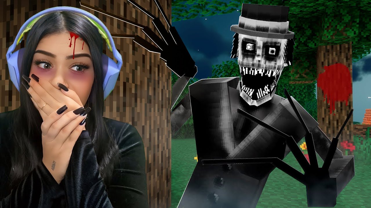 SOBREVIVI AO SILHUETA NO MINECRAFT!! The Silhouette