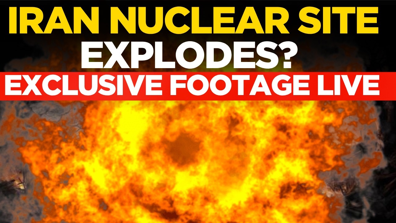 BREAKING NEWS LIVE: Iran Nuclear Site Explodes? Exclusive Footage Emerges | Iran News LIVE