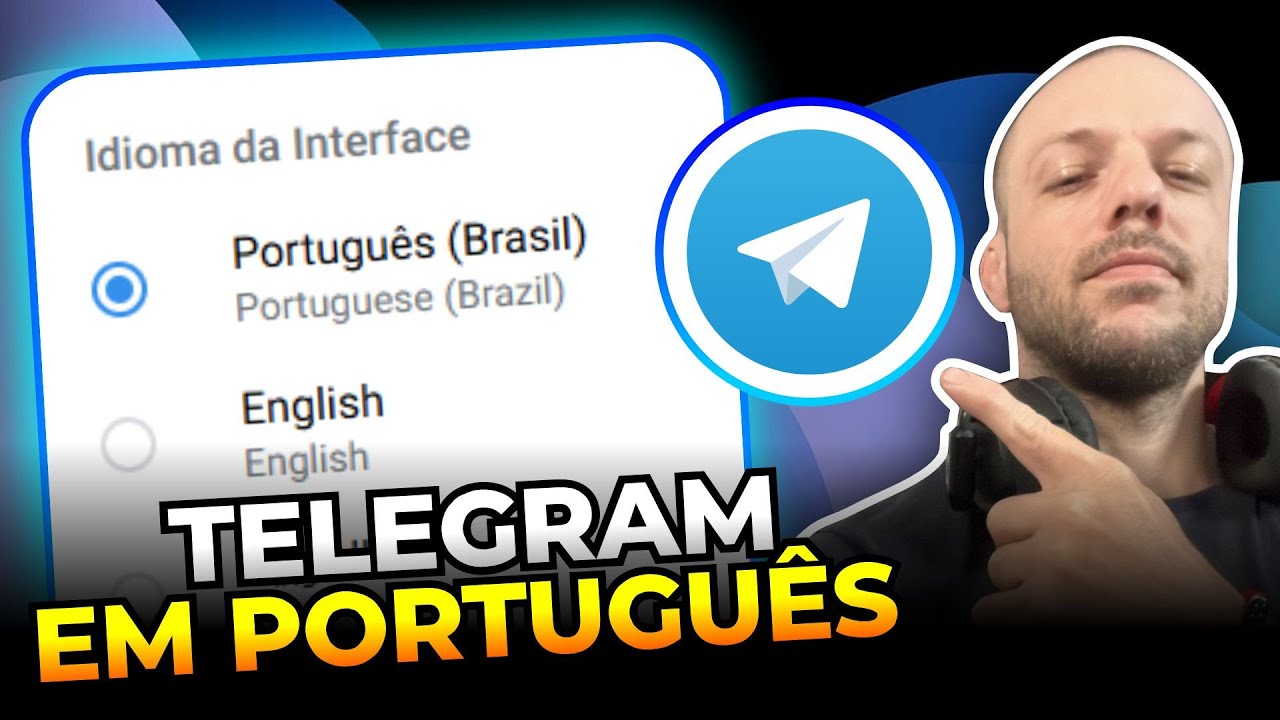 Como MUDAR o IDIOMA do TELEGRAM para o PORTUGU&Ecirc;S