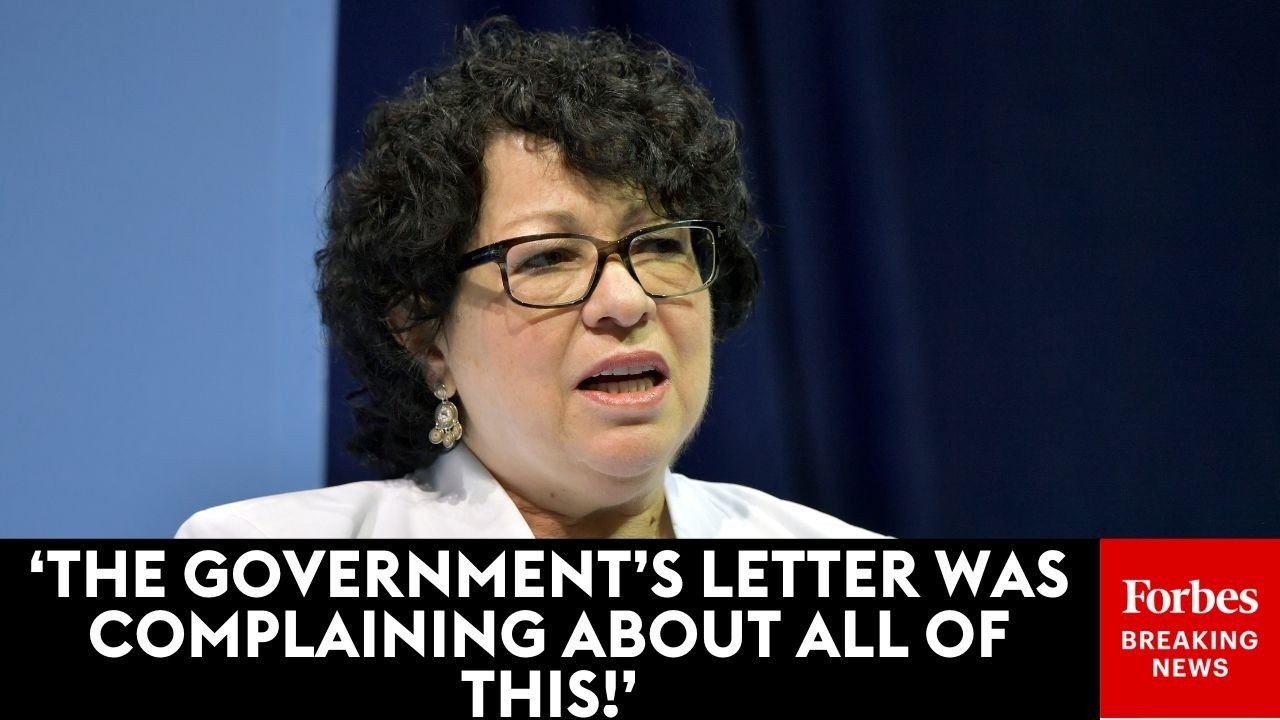 'That Doesn't Make Any Sense!': Sotomayor Gets Into Spat With Lawyer Over Bill's Immunity Provision