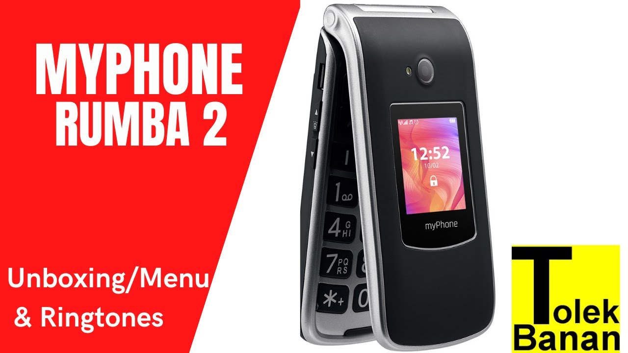 myPHONE Rumba 2 - Unboxing / Menu & Ringtones - Classic Phone