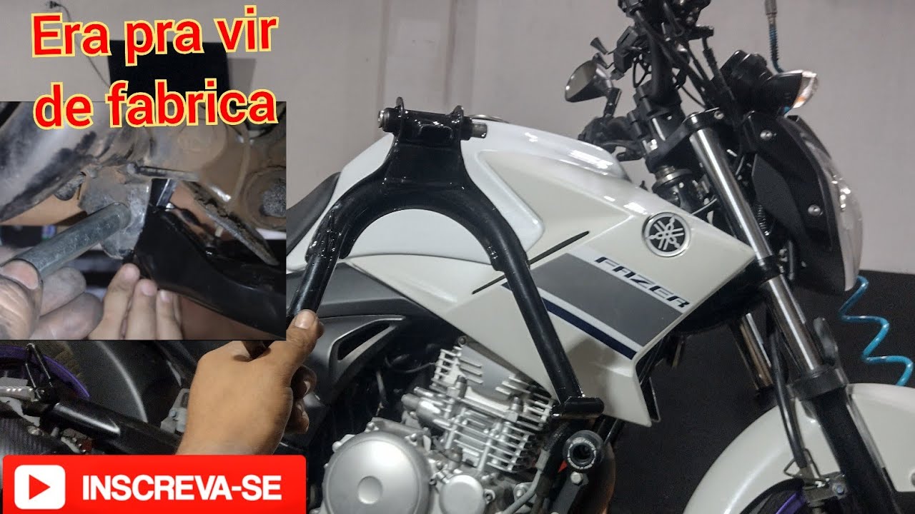 COMO COLOCAR CAVALETE CENTRAL NA FAZER 250