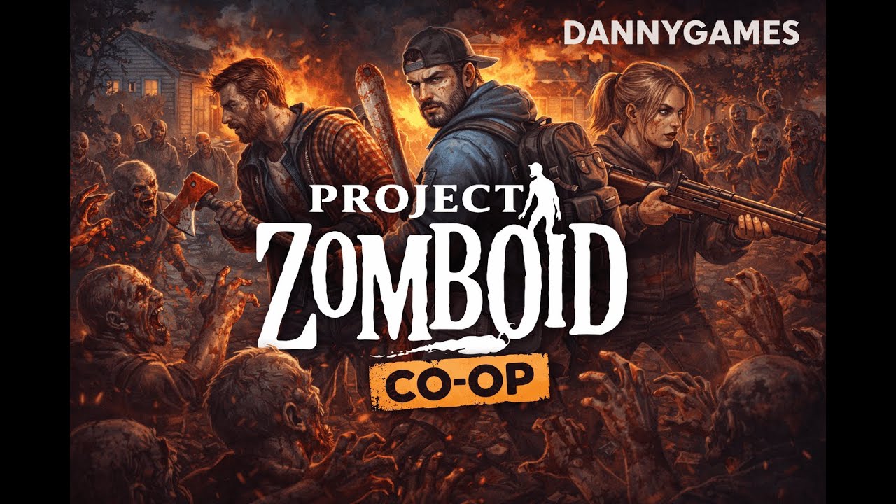 Project Zomboid. Кооп №2 - Бегаем голым по лесу.